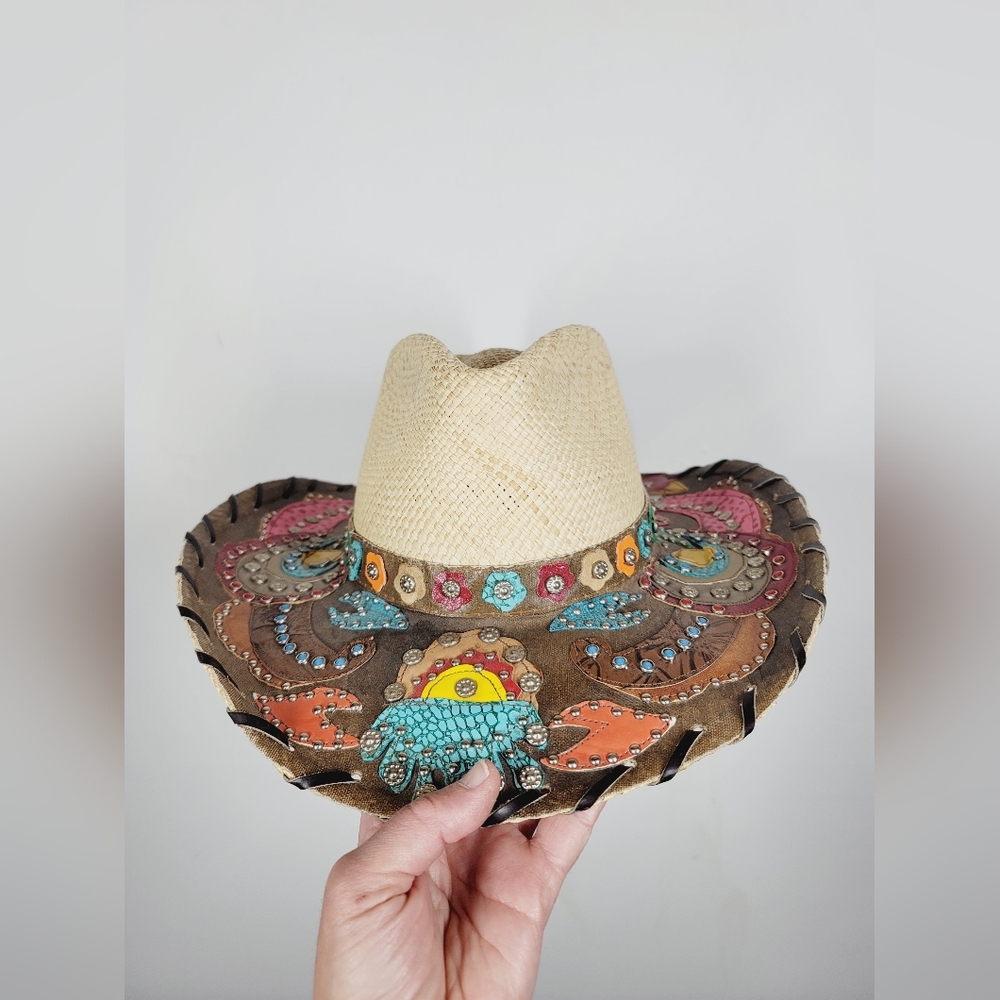 Bullhide Junk Gypsy Western Cowgirl Hat, Size Large - Picture 3 of 7